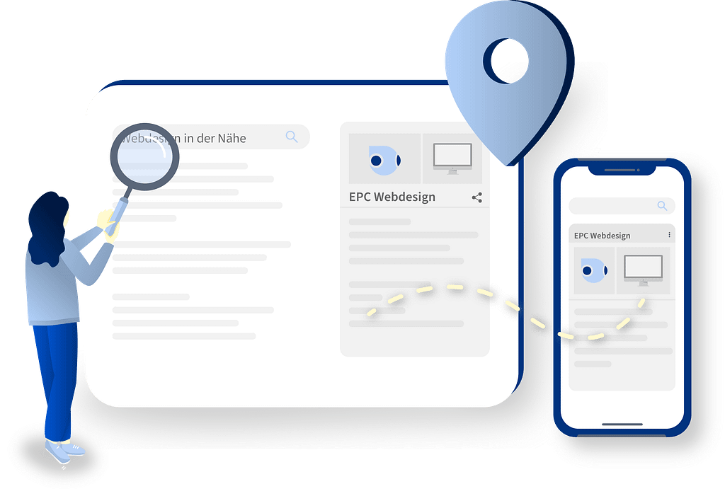 grafik google my business