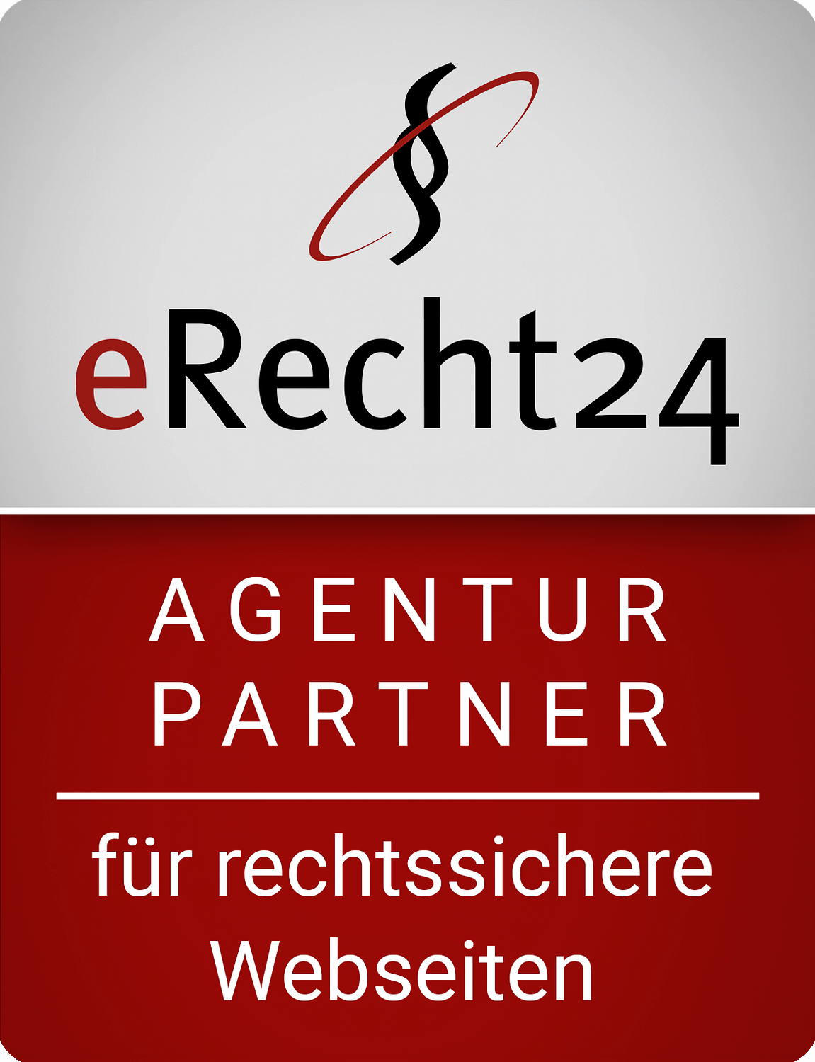 E-Recht24 Agenturpartnersiegel